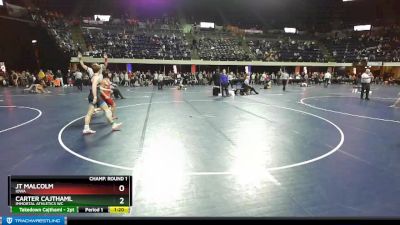 117 lbs Champ. Round 1 - Jt Malcolm, Iowa vs Carter Cajthaml, Immortal Athletics WC