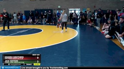 59 lbs Cons. Semi - Anakin Carothers, Oak Harbor Wrestling Club vs Jack Watson, Cherry Creek Wrestling Club