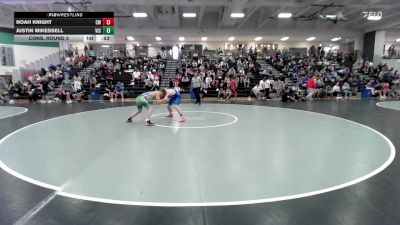 138 lbs Cons. Round 3 - Justin Mikessell, Victory vs Noah Knight, Chickasha Wrestling