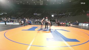 4A Boys 126 lbs Champ. Round 1 - Acen Clark, Henley Boys vs Cruz Ramirez, Cascade Boys