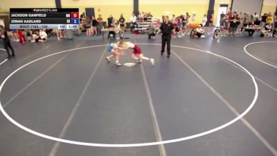 105 lbs Cons. Round 3 - Jackson Ganfield, MN vs Jonah Aadland, SD