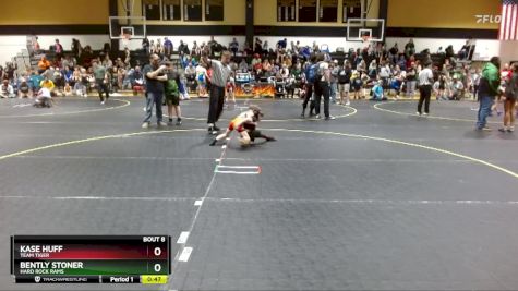 52 lbs Quarterfinal - Kase Huff, Team Tiger vs Bently Stoner, Hard Rock Rams