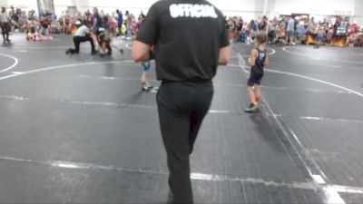 50 lbs Round 1 (4 Team) - Laykin Arnott, Level Up Wrestling Center vs Clara Wingrove, Backyard Bullies Wrestling Club