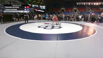 132 lbs Champ. Rd Of 16 - Benjamin DeForest, ND vs Logan Schwanz, MN