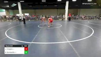 138 lbs Round Of 64 - Joe Fongaro, NJ vs Q'veli Quintanilla, WA