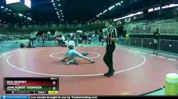 132 lbs Cons. Round 3 - John Robert Thompson, Spain Park Hs vs Nick Dempsey, Thompson HS