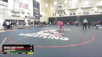 215 lbs Cons. Round 1 - Samuel Prado Villegas, West Valley (Yakima) vs Tucker Binns, Goldendale