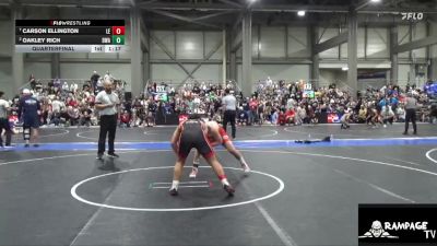 145 lbs Quarterfinal - Carson Ellington, Lion Elite vs Oakley Rich, DC Wrestling Acad