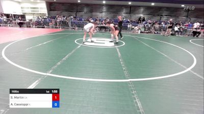 118 lbs Consi Of 8 #2 - Stevie Joyce Martin, CA vs Angelina Cassioppi, IL