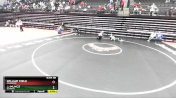 109 lbs Semifinal - William Tadje, Stansbury vs Jj Munoz, Olympus