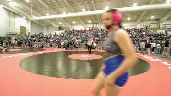 145 lbs Champ. Round 1 - Maryanne Maughan, West vs Hallie Myers, Fremont