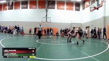 144 lbs Cons. Round 4 - Joel McGuire, Rittman vs Gage Gordon, Washington (Massillon)