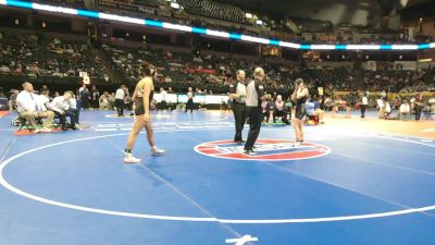 140 Class 1 lbs Cons. Semi - Sadie Sehnert, Wright City vs Trinity Butler, Festus