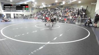 120 lbs Champ. Round 2 - Gemma Guzman, William J Pete Knight vs Brooke Yeager, Etiwanda