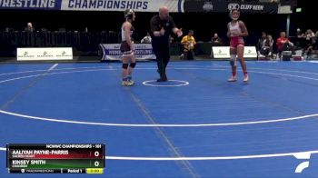 101 lbs Champ. Round 2 - Kinsey Smith, Chadron vs Aaliyah Payne-Parris, Sacred Heart