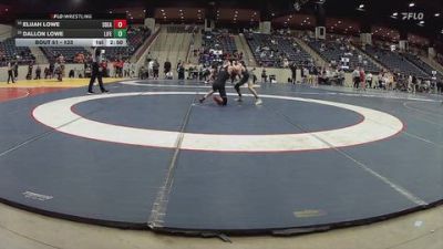 133 lbs Champ. Round 2 - Dallon Lowe, Life vs Elijah Lowe, Southeastern