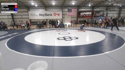 57 kg Cons. Rd Of 32 - Xavier Diaz, NYU vs Justin Jones, Husky Elite Wrestling Club
