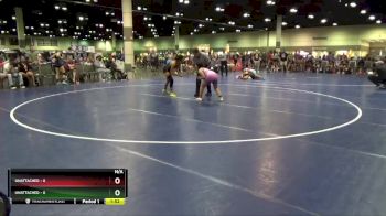 105 lbs Round 1 (8 Team) - Jenesis Sanders, CLAW vs Kacey Daggett, Hawkstyle MX Elite