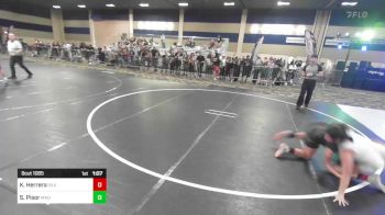 175 lbs Quarterfinal - Katherine Herrera, Silverback WC vs Skylar Pisor, Mad Dog Wrestling Club