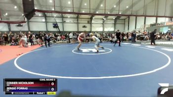 150 lbs Cons. Round 3 - Conner Nicholson, WA vs Sergio Porras, CA