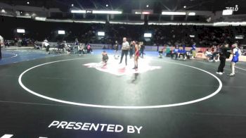 Girls 110 lbs Cons. Round 3 - Elysia Chambard, Central Kitsap (Girls) vs Athena Kusander, Washington (Girls)