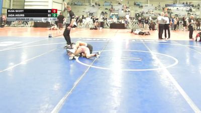 107 lbs Round Of 32 - Elsa Scott, MA vs Jada Agurs, MD