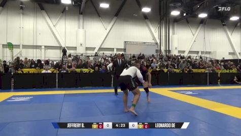 LEONARDO DE vs JEFFRERY B. 2024 World IBJJF Jiu-Jitsu No-Gi Championship