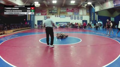 120 lbs Cons. Round 1 - Parsa Lahrodi, Woodbridge vs Nikolai Echeveste, Workman