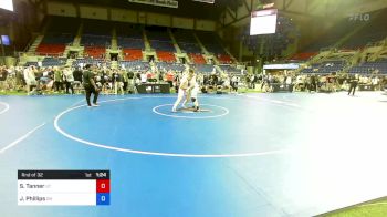 220 lbs Rnd Of 32 - Sam Tanner, Utah vs Jackson Phillips, Ohio