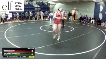 135 lbs. Quarterfinal - Savanna Franklin, Belton vs Erin Delling, Parkway Central