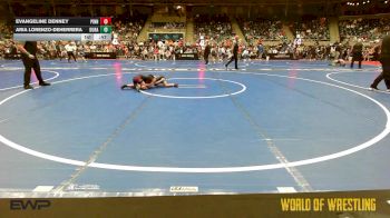 60 lbs Consi Of 8 #1 - Evangeline Denney, PINnacle vs Aria Lorenzo-DeHerrera, Duran Elite