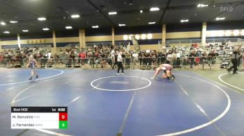 137 lbs Consi Of 8 #1 - Michael Banuelos, Steel City Reloaded vs Jacob Fernandez, Monster Garage