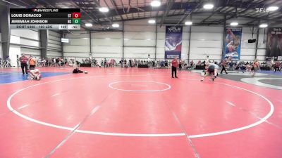 160 lbs Consi Of 32 #2 - Louis Soracco, CT vs Jeremiah Johnson, NC