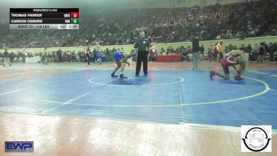 118 lbs Round Of 64 - Thomas Parker, Union JH vs Carson Osburn, Vinita