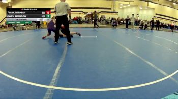 184 lbs Semifinal - Max Winkler, East Stroudsburg University vs Owen Turnbow, Albion College