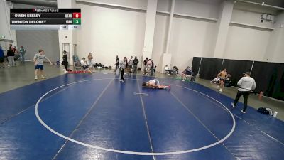 165 lbs Cons. Quarters - Owen Seeley, Utah vs Trenton DeLoney, Idaho