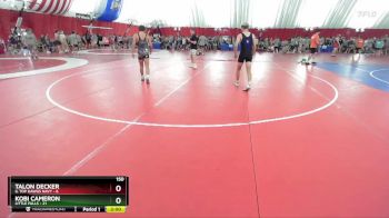 150 lbs Placement (16 Team) - Talon Decker, IL Top Dawgs NAVY vs Kobi Cameron, Little Falls