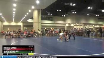 120 lbs Round 2 (10 Team) - Justin Workman, Westerville North vs Angelo Vargo, MXW Gold