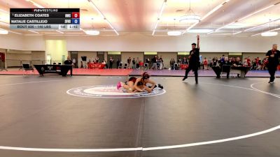 140 lbs Champ. Round 1 - Elizabeth Coates, Nomad Wrestling Club vs Natalie Castillejo, San Fernando High School Wrestling