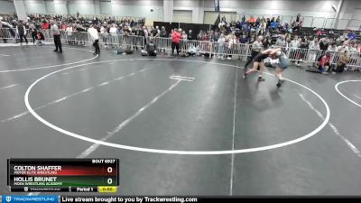 114 lbs Cons. Round 7 - Hollis Brunet, Moen Wrestling Academy vs Colton Shaffer, Moyer Elite Wrestling