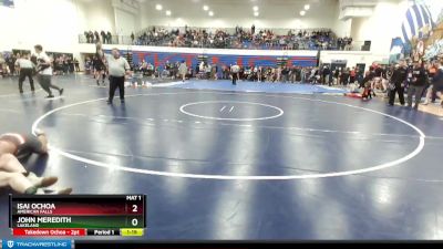 138 lbs Cons. Round 2 - John Meredith, Lakeland vs Isai Ochoa, American Falls