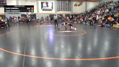 66 lbs Cons. Round 1 - Kace Youngblut, Team Bosco vs Alex Campbell, North Liberty Wrestling Club