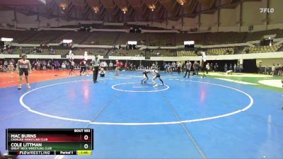 National 6-8 85 3rd Place Match - Cole Littman, Great Neck Wrestling Club vs Mac Burns, Cavalier Wrestling Club