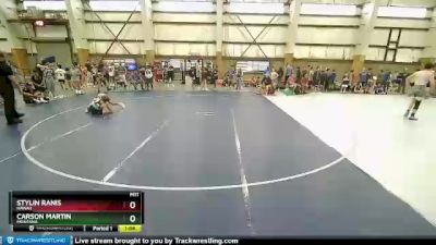 75 lbs 5th Place Match - Stylin Ranis, Hawaii vs Carson Martin, Montana
