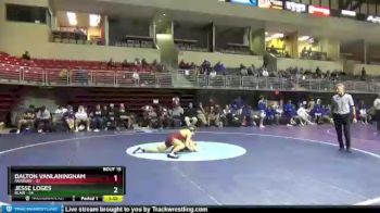 120 lbs Round 4 (8 Team) - Jesse Loges, Blair vs Dalton Vanlaningham, Fairbury