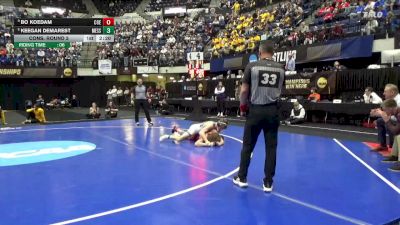 165 lbs Cons. Round 3 - Bo Koedam, Coe vs Keegan Demarest, Messiah