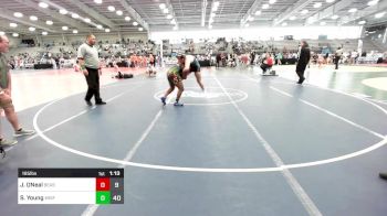 185 lbs Rr Rnd 3 - Jaiah ONeal, Beast Nation vs Shaelie Young, Misfits Girls Wrestling