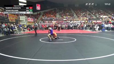 138 lbs Quarterfinal - Ethan Williams, Baldwin Hs vs Murphy Randolph, Abilene Hs