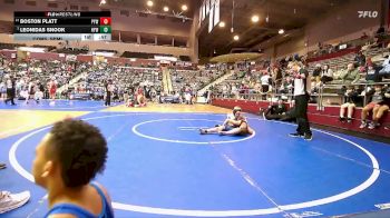 85 lbs Cons. Semi - Leonidas Snook, Harrison Youth Wrestling vs Boston Platt, Panther Youth Wrestling-CPR