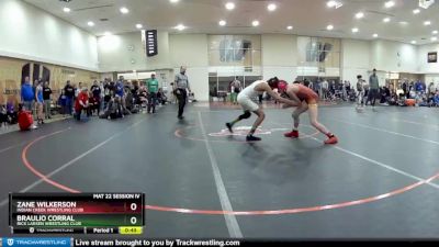 110 lbs Cons. Round 2 - Zane Wilkerson, Indian Creek Wrestling Club vs Braulio Corral, Rick Larsen Wrestling Club